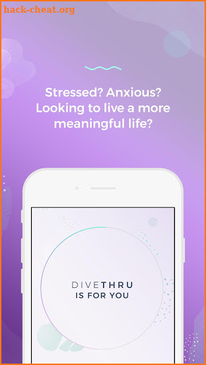 DiveThru: Self Reflection & Mindful Journaling screenshot