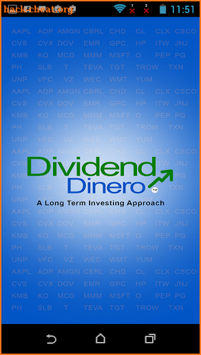 Dividend Dinero screenshot