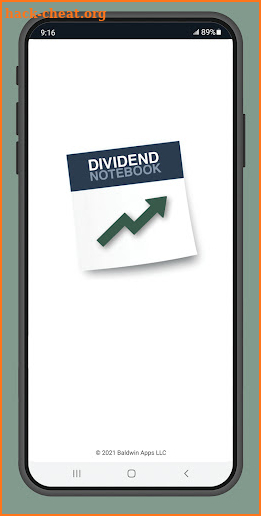 Dividend Notebook - US Stocks screenshot