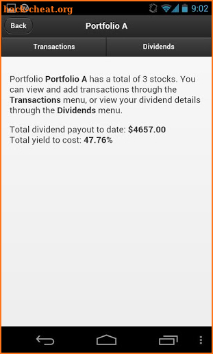 Dividend Tracker Paid screenshot