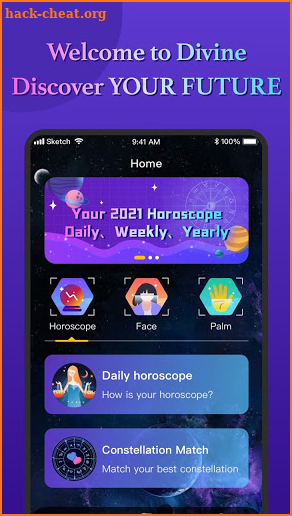 Divine: Horoscope, Tarot 2021 screenshot