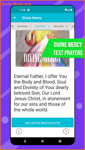 Divine Mercy Chaplet & Novena screenshot