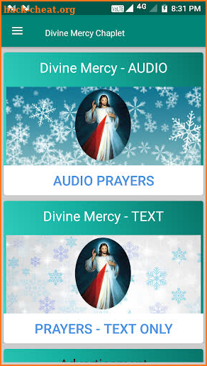 Divine Mercy Chaplet Audio With Text screenshot