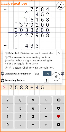 Division calculator Premium screenshot