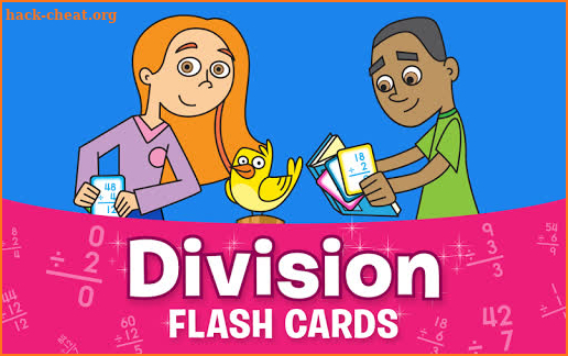 Division Flash Cards screenshot