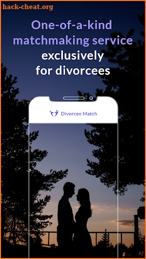 Divorcee Match: Find Happiness screenshot