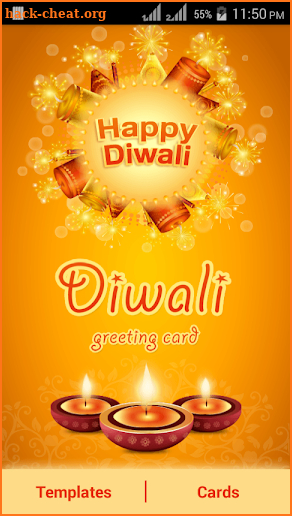 Diwali Greeting Card screenshot