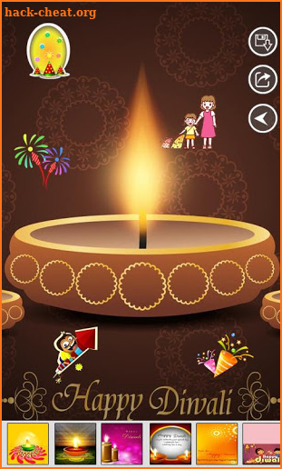 Diwali Greeting Cards Maker screenshot