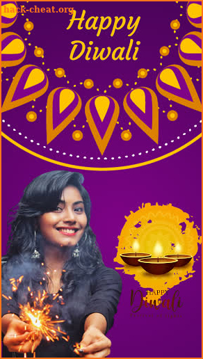 Diwali Photo Editor - Happy Diwali Frame 2020 screenshot