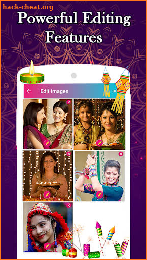 Diwali Photo to Video Maker : Diwali Movie Maker screenshot