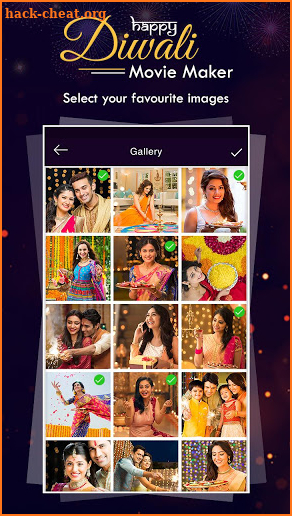 Diwali Photo Video Maker With Music 2018 screenshot