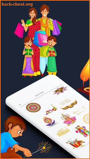 Diwali Sticker For Whatsapp | Happy Diwali Sticker screenshot