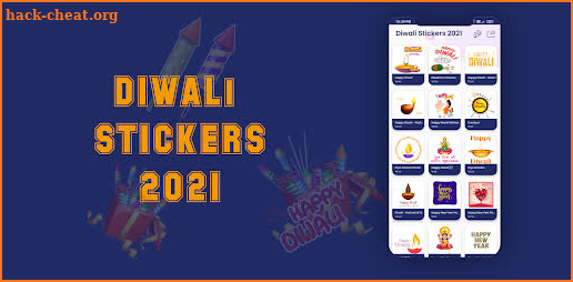 Diwali Stickers 2021 |Diwali Stickers for WhatsApp screenshot