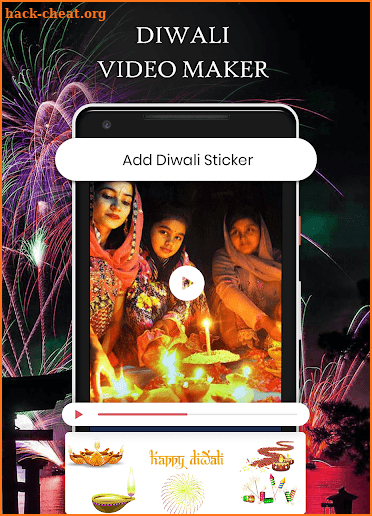 Diwali Video Maker screenshot