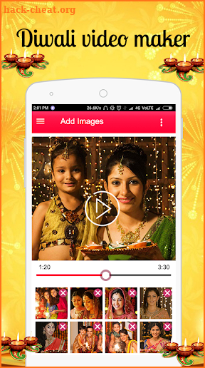 Diwali Video Maker 2019 - Slideshow Maker 2019 screenshot