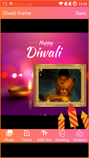 diwali wishes screenshot