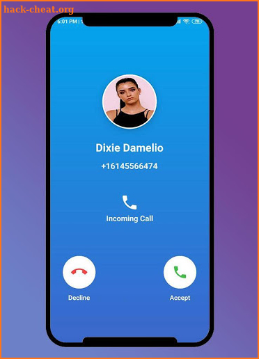 Dixie D'Amelio Call & Chat ☎️☎️ screenshot