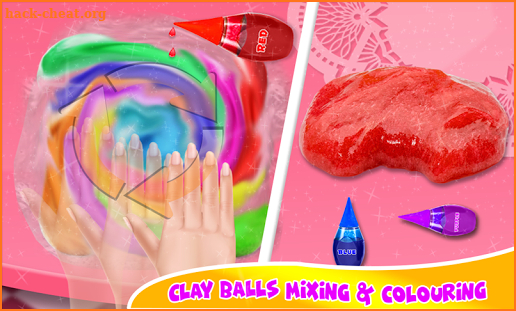 DIY Balloon Slime Smoothies & Clay Ball Slime Game screenshot