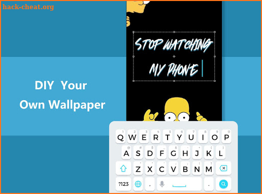 DIY Chic Wallpaper: Lock Screen Background Creator screenshot