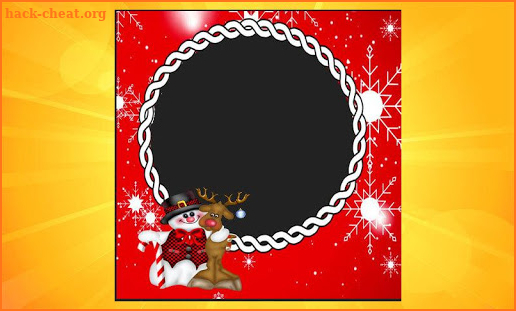 DIY Christmas Photo Frame with CUTE Stickers! screenshot