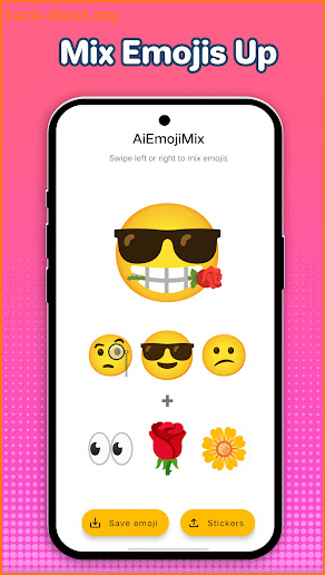 DIY Emoji Mixer: AI Emoji Make screenshot