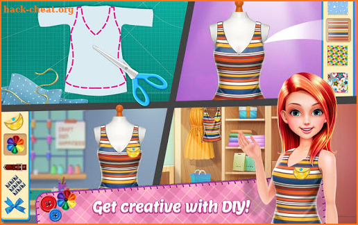 DIY Fashion Star - Design Hacks Clothing Game screenshot
