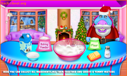 DIY Gingerbread House Cake Maker! Cooking Game screenshot