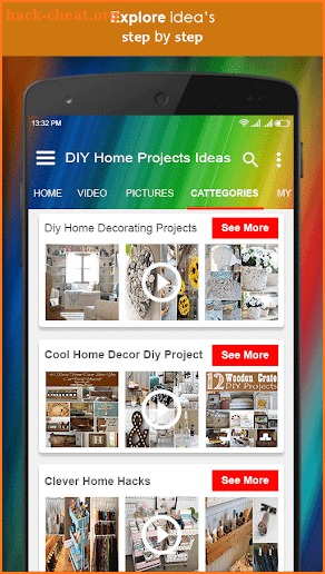 DIY Home Projects Ideas screenshot
