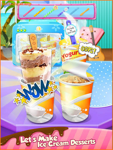 DIY Ice Cream Popsicle - Summer Icy Desserts Maker screenshot