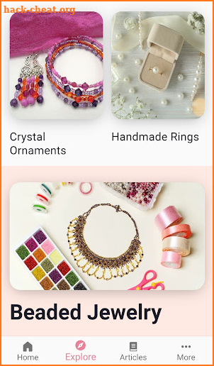 DIY Jewelry Making App screenshot