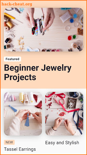 DIY Jewelry Making App screenshot
