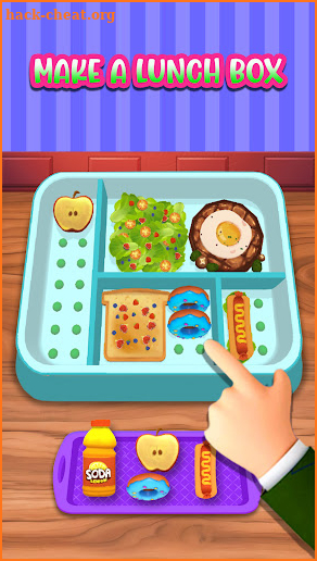 DIY Lunch Box: Organize Game screenshot