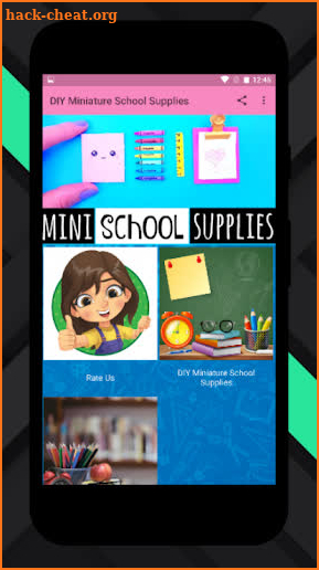 DIY Miniature School Supplies Offline screenshot