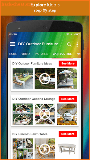 DIY Outdoor Furniture screenshot