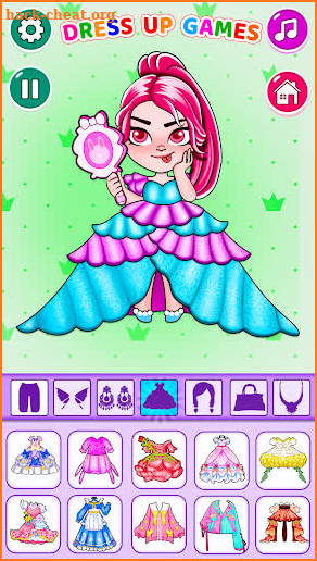 Diy Paper Princess Cute Dolls screenshot