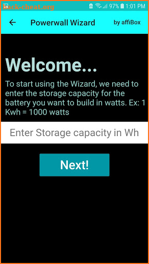 Diy Powerwalls Wizard screenshot