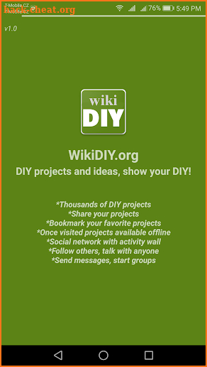 DIY projects - wikiDIY.org - DIY crafts recipes screenshot