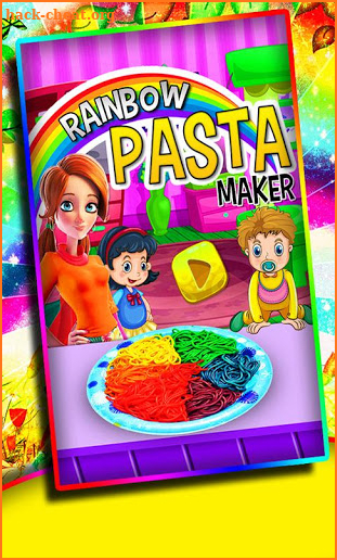 DIY Rainbow Pasta Maker Chef screenshot