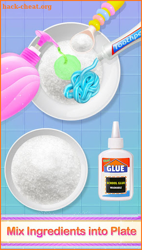 Diy Slime Maker Makeup Fluffy Slime Simulator Game screenshot