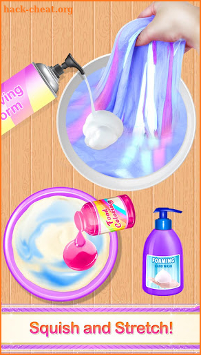 Diy Slime Maker Makeup Fluffy Slime Simulator Game screenshot
