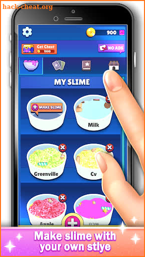 DIY Slime Simulator ASMR Art screenshot