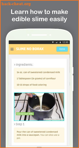 DIY Slime Without Glue or Borax Tutorials Offline screenshot