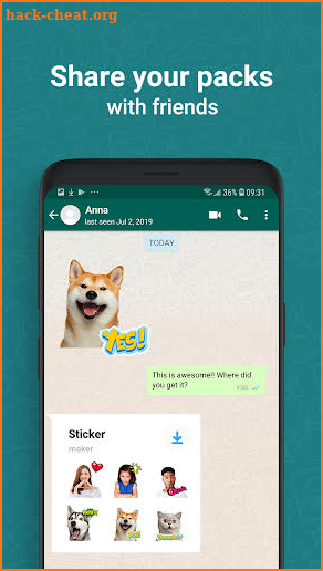 DIY Sticker Maker - WAStickerApps screenshot