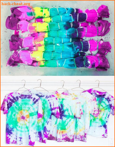 Diy Tie Dye Shirts Ideas screenshot