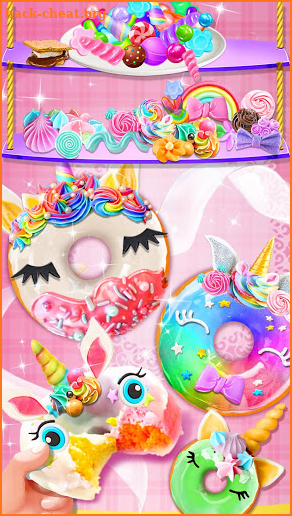 DIY Unicorn Food 3 -Unicorn Cupcake &Unicorn Donut screenshot