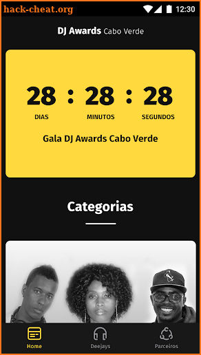 DJ Awards screenshot