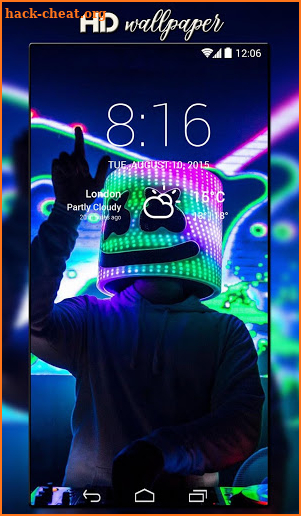 DJ Marshmello Wallpaper HD screenshot
