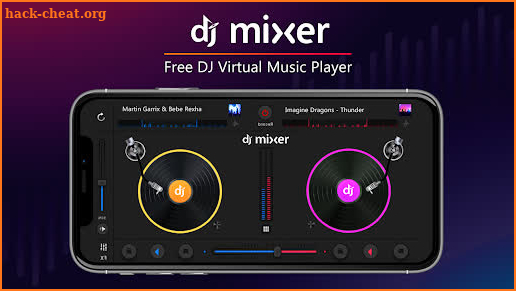 DJ Mixer - Free DJ Virtual Music Player screenshot