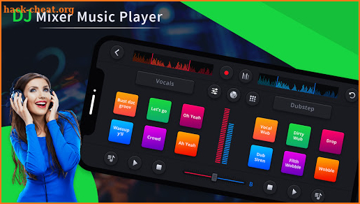 Dj Mixer Player - free Virtual DJ Music Player screenshot
