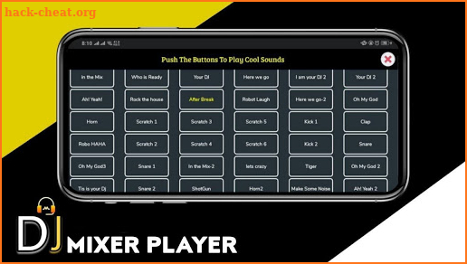 DJ Mixer Player - Mixup Your Favourite Songs screenshot